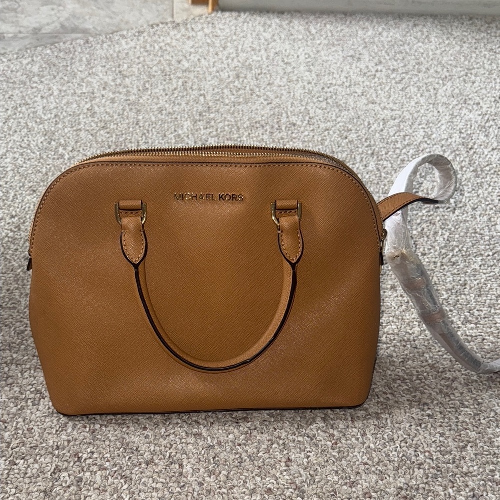 Michael Kors Tan Leather Handbag